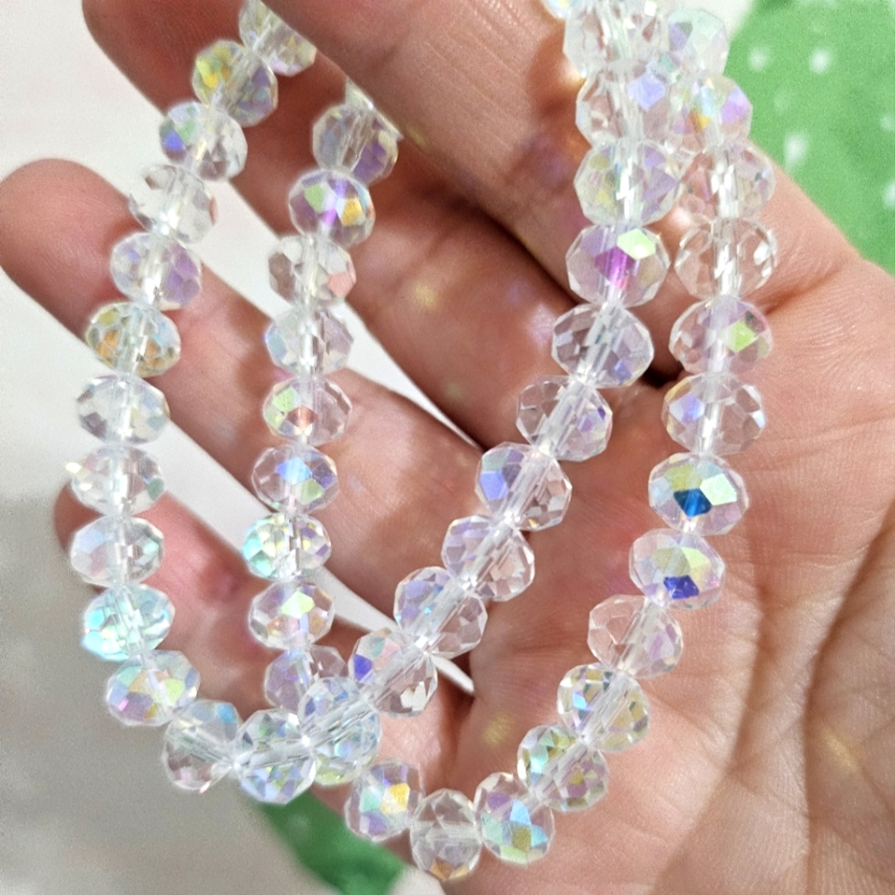 faceted angel aura bracelet
